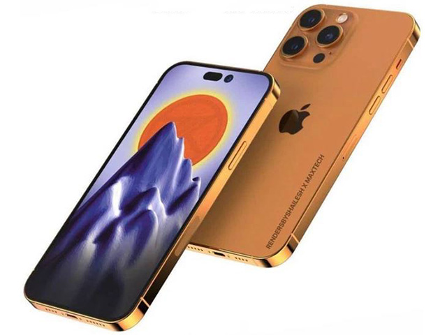 iPhone 14 Pro màu Vàng Cam đẹp mắt khiến iFan rụng tim