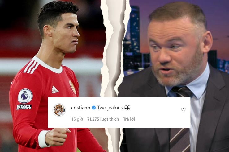 Ronaldo gọi Rooney và Carragher là "Hai kẻ ghen tỵ"