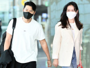 Thời trang - Hyun Bin, Son Ye Jin diện đơn giản ra sân bay vẫn gây chú ý