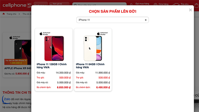 Dễ dàng sở hữu iPhone 11 chính hãng nguyên seal chỉ hơn 11 triệu đang tạo nên sức hút cho mẫu máy này.