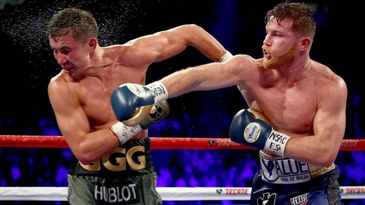 Canelo (phải) được đánh giá cao hơn&nbsp;Golovkin