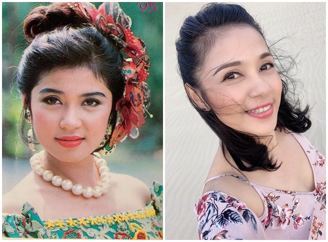 Việt Trinh - một trong những "nữ hoàng ảnh lịch" là biểu tượng nhan sắc những năm 90 với đôi mắt to tròn và vẻ đẹp kiêu sa đài các. Sau 30 năm hoạt động nghệ thuật, "người đẹp Tây Đô" đã giải nghệ vào đầu tháng 1.2022 vì muốn dành thời gian cho con trai.
