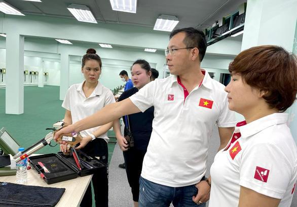 Giải bắn súng tiền SEA Games 31: Làm quen trường bắn mới, tạo cơ hội cọ xát cho VĐV - 1