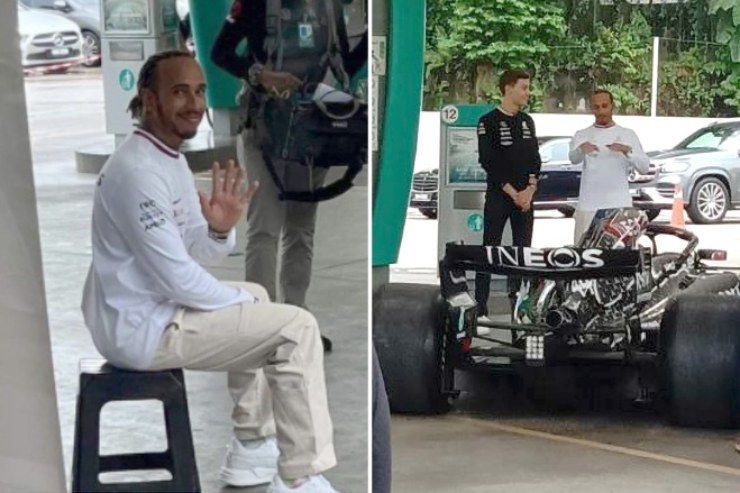 Chiếc ghế nhựa Hamilton ngồi tại Malaysia đã được bán với giá tăng "chóng mặt"