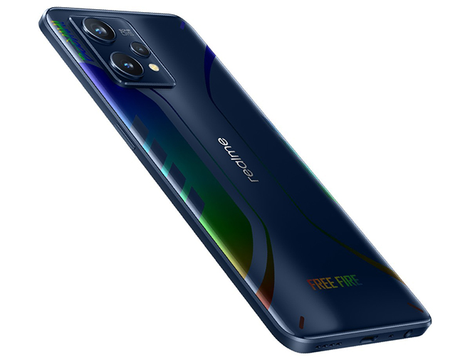 Realme 9 Pro+ Free Fire Limited Edition có diện mạo độc đáo.