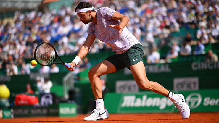 Dimitrov hạ gục hạt giống số 4 Ruud để vào tứ kết Monte Carlo Masters năm nay