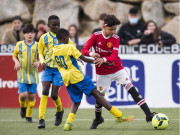 Bóng đá - Con trai Ronaldo ghi bàn giúp U12 MU thắng 5-0, ăn mừng kiểu CR7