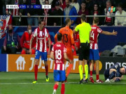 Bóng đá - Đại chiến Atletico - Man City hóa &quot;võ đài&quot;: Kinh hoàng 10 thẻ vàng, 1 thẻ đỏ