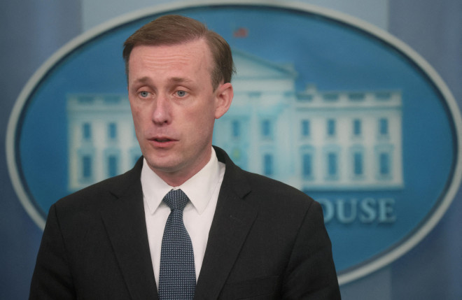 Cố vấn an ninh quốc gia Mỹ Jake Sullivan cho biết Mỹ đang chuẩn bị những nỗ lực mới để ngăn chặn hành vi tránh né lệnh trừng phạt của Nga. Ảnh: Reuters