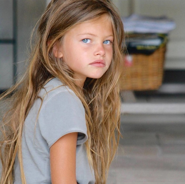 Thylane Blondeau sinh năm 2001 tại Pháp. Cô được mệnh danh là &#34;bé gái xinh đẹp nhất thế giới&#34;.&nbsp;
