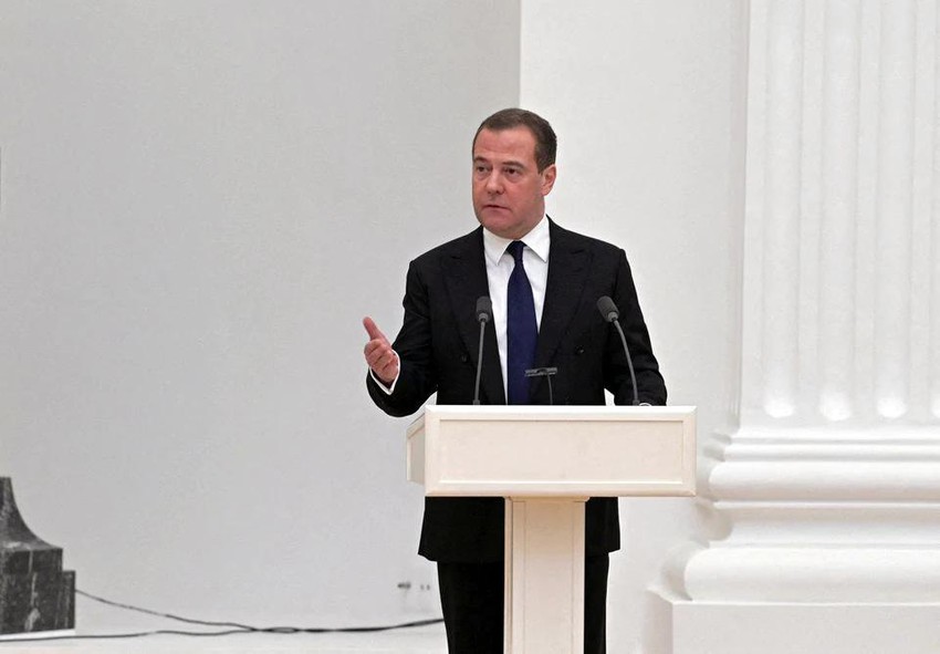 Cựu Thủ tướng Nga Dmitry Medvedev. Ảnh: SPUTNIK