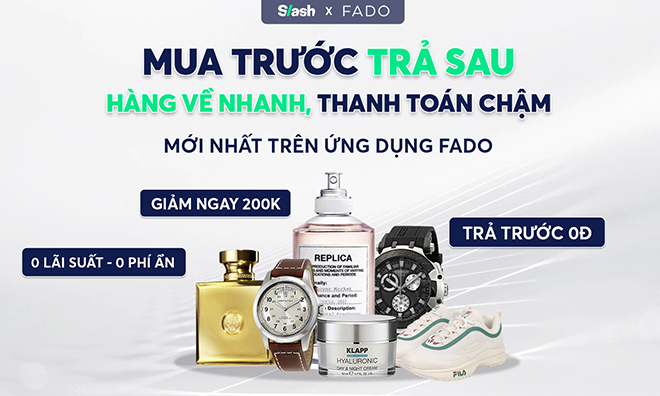 FADO hợp tác cùng Slash ra mắt tính năng mua sắm trả sau khi mua sắm xuyên biên giới - 1