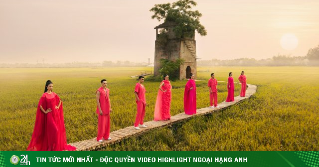 Designer Vu Ngoc&Son organizes a show in the middle of a rice field in picturesque Hoi An-Fashion