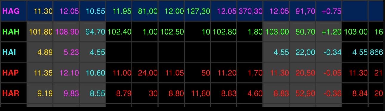 Chốt phiên HAG tăng tới 6,64% lên mốc 12.050 đồng/cổ phiếu.&nbsp;