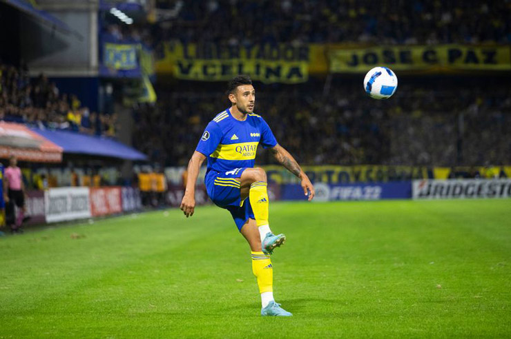 Eduardo Salvio, tiền vệ của Boca Junior và là tuyển thủ Argentina hiện đang trốn chạy khỏi sự truy bắt của cảnh sát