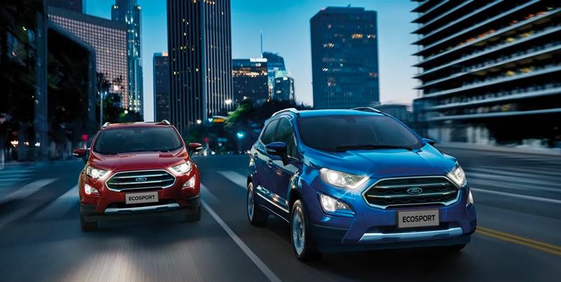 Thiết kế tổng thể của Ford EcoSport mang đậm phong cách Mỹ