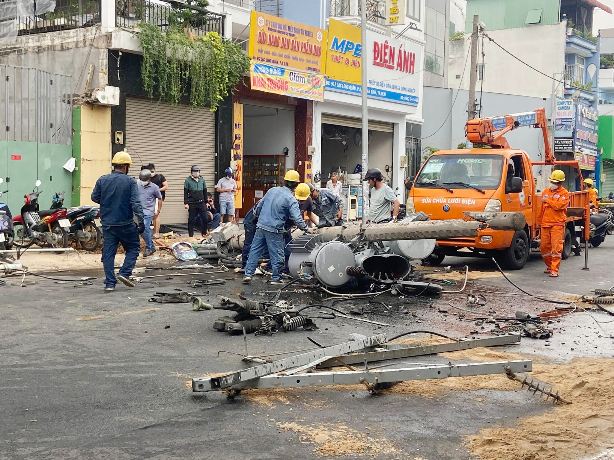 May mắn sự cố không có thương vong.