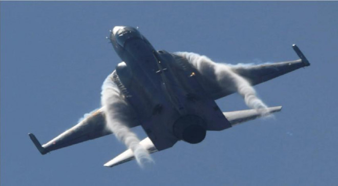 Chiến đấu cơ JF-17 do Trung Quốc sản xuất được Không quân Pakistan sử dụng. Ảnh: REUTERS