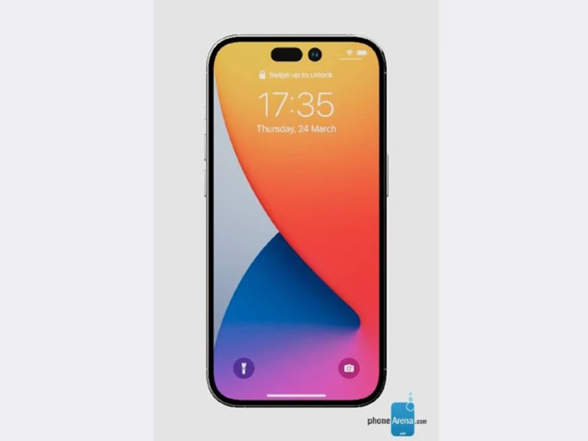 Ảnh concept&nbsp;iPhone 14 Pro.