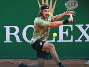 Thể thao - Video tennis Tsitsipas - Zverev: Chiến thuật lợi hại, &quot;vua&quot; trở lại chung kết (Bán kết Monte Carlo)