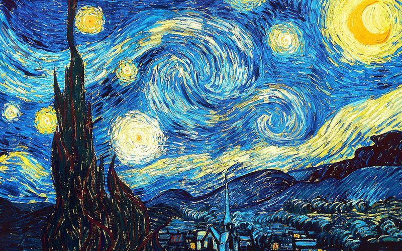 How has Vincent Van Gogh's chronic illness affected his works?  - first