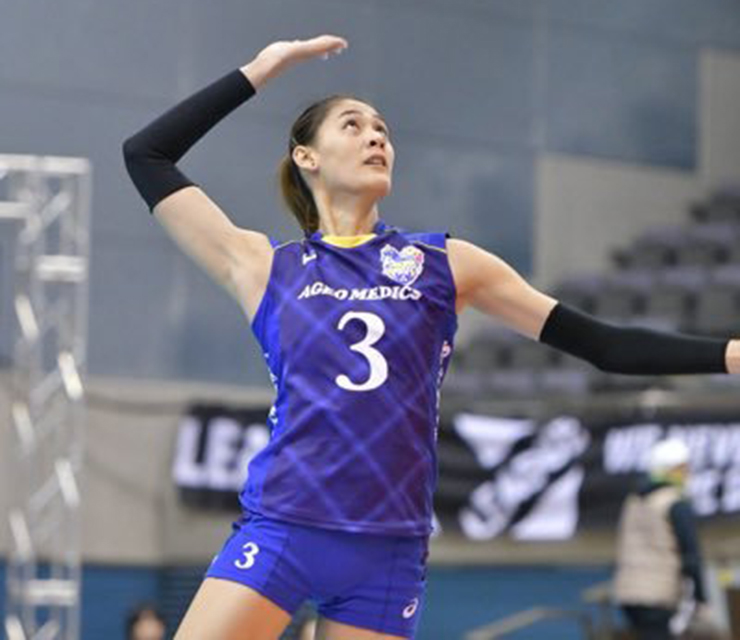 Alyja Daphne Santiago là nữ VĐV bóng chuyền cao nhất SEA Games