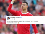 Bóng đá - Ronaldo khoe kỳ tích, fan thách lập 30 hat-trick nữa sau 40 tuổi