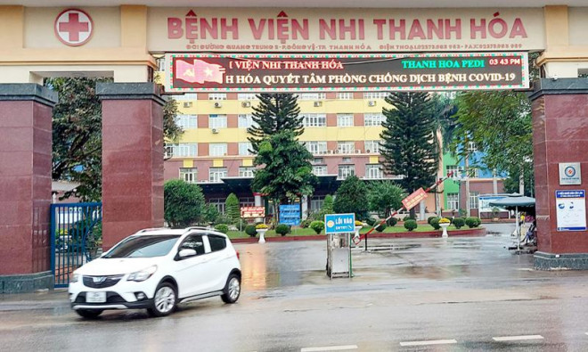 Bệnh viện Nhi Thanh Hóa, nơi xảy ra sự việc