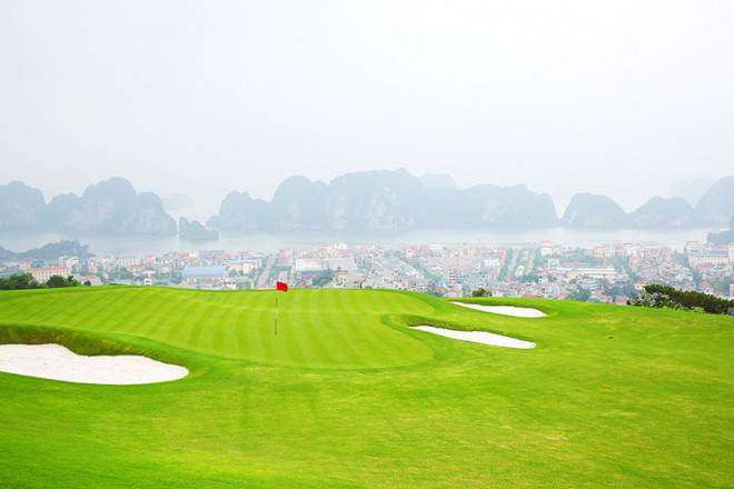 Sân golf Ngôi sao Hạ Long của Tập đoàn FLC tại TP Hạ Long, tỉnh Quảng Ninh