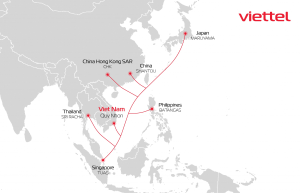 Viettel added a new undersea fiber optic cable, bandwidth "terrible"  best in Vietnam - 1