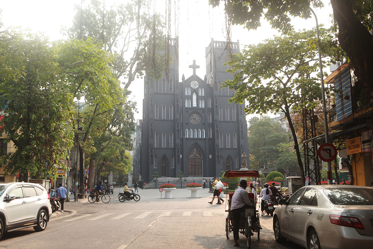Appearance of Hanoi Cathedral after more than a year of restoration - 1