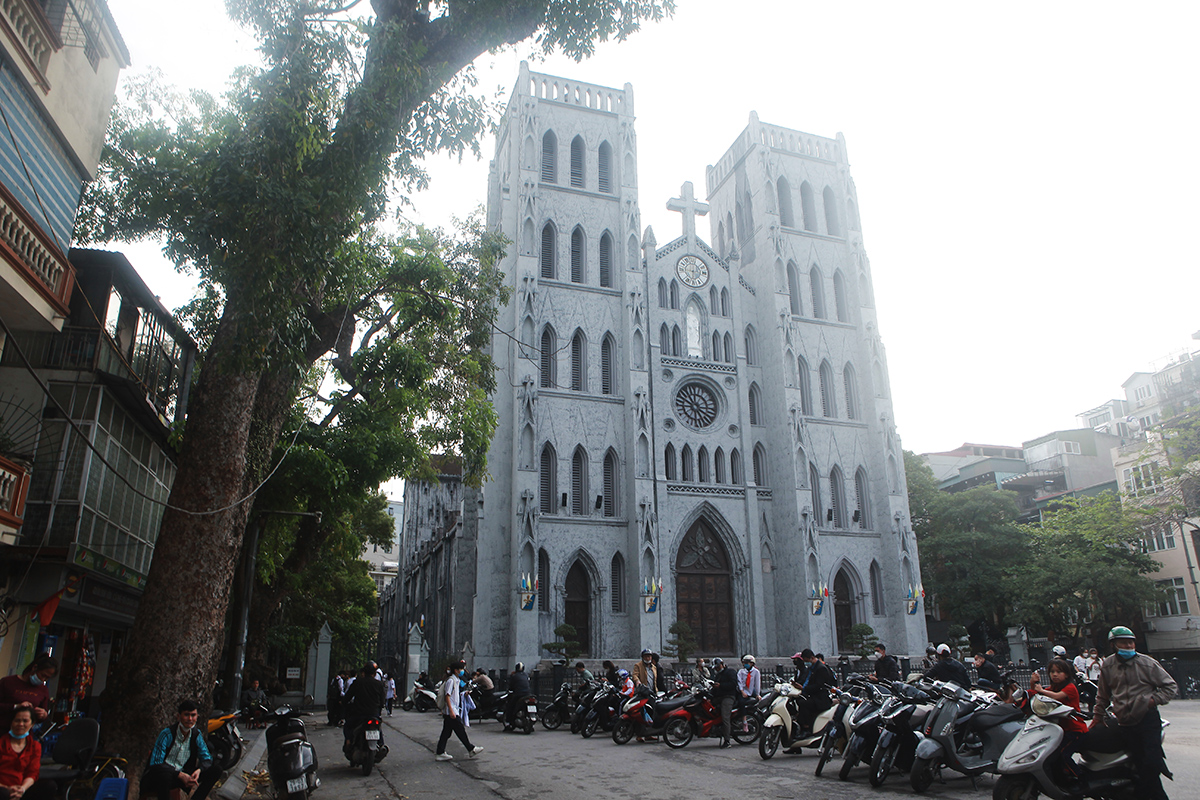 Appearance of Hanoi Cathedral after more than a year of restoration - 15