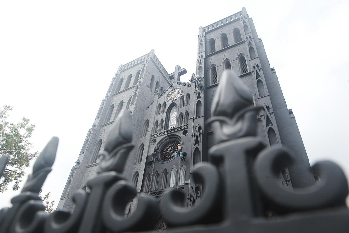 Appearance of Hanoi Cathedral after more than a year of restoration - 4