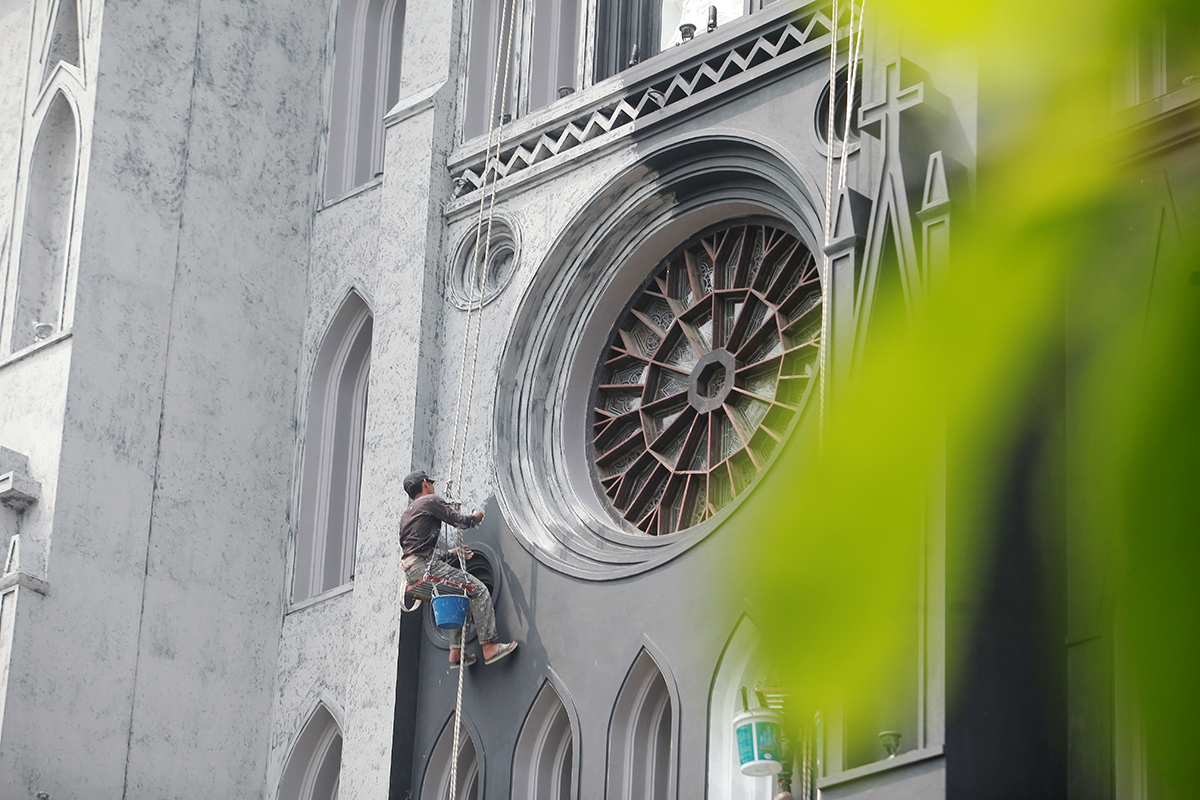 Appearance of Hanoi Cathedral after more than a year of restoration - 7