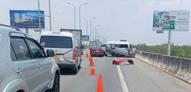 May mắn tai nạn không có thương vong.