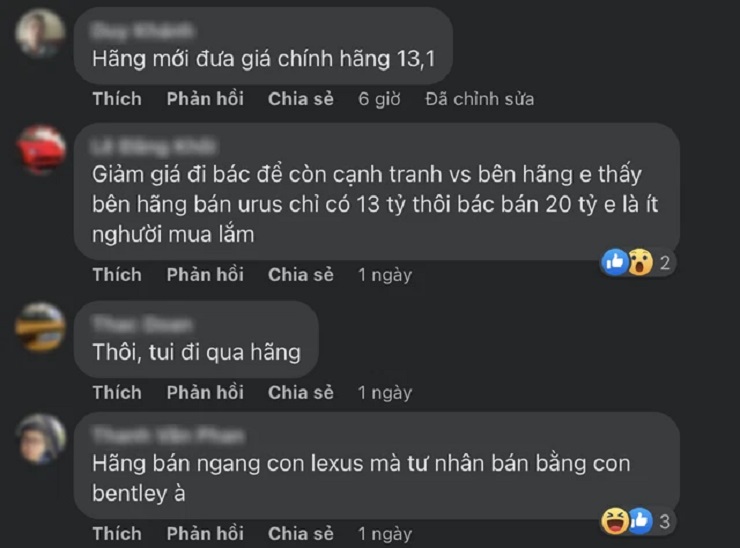 Bài đăng đã thu hút hàng loạt bình luận của cộng đồng mạng