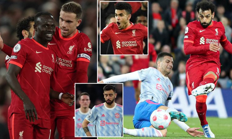 Liverpool không chỉ chiếm ngôi đầu của Man City, mà còn khiến MU xa rời top 4