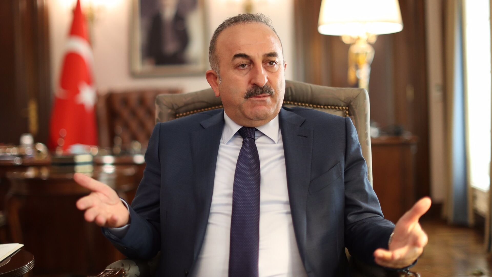 Ngoại trưởng Thổ Nhĩ Kỳ&nbsp;Mevlut Cavusoglu.