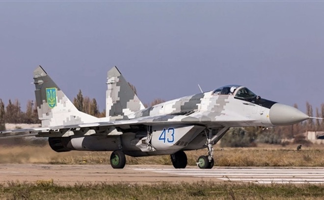 Tiêm kích MiG-29 của Ukraine.