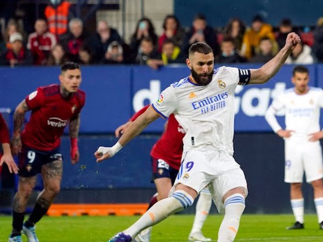 Video bóng đá Osasuna - Real Madrid: Benzema hóa ”chân gỗ”, kép phụ xuất thần (Vòng 33 La Liga)