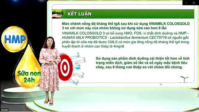 Hội thảo khoa học về tăng cường miễn dịch cho trẻ từ sữa non và lợi khuẩn HMP - 2