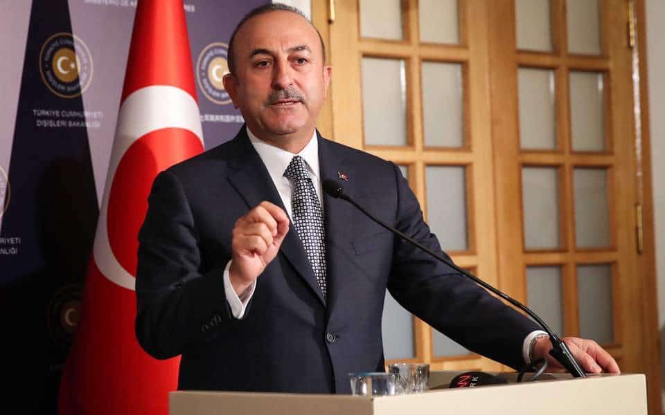 Ông Mevlut Cavusoglu – Ngoại trưởng Thổ Nhĩ Kỳ (ảnh: AP)