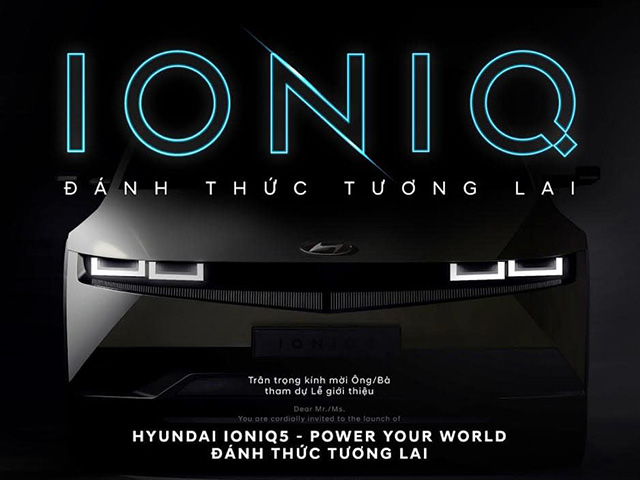 Hyundai Việt Nam chốt ngày ra mắt xe điện Ioniq 5