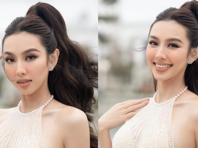 Không mặc cắt xẻ, Hoa hậu Thuỳ Tiên vẫn đẹp gây mê