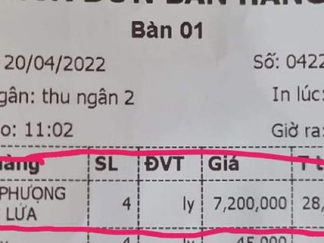 Sự thật bất ngờ về ly cà phê Phượng hoàng lửa có giá hơn 7 triệu đồng