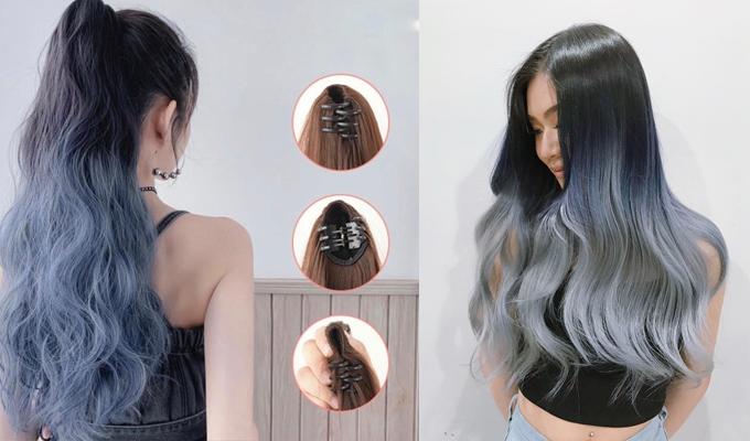 Smokey black: Beautiful dyed hair color, flattering personality, thousands of people love it - 12