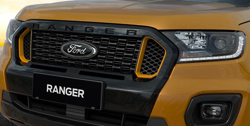 Mặt calang độc đáo trên xe Ford Ranger WildTrak 2021