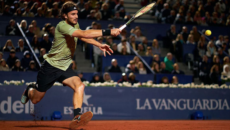 Tsitsipas đã không thể gặt hái thành công tại Barcelona Open như khi vô địch Monte Carlo Masters cuối tuần trước