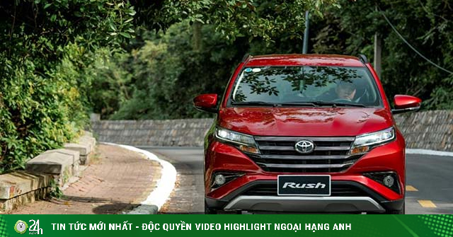 Toyota Rush price in April 2022, 10% discount on BHVC fees and preferential loan interest rates