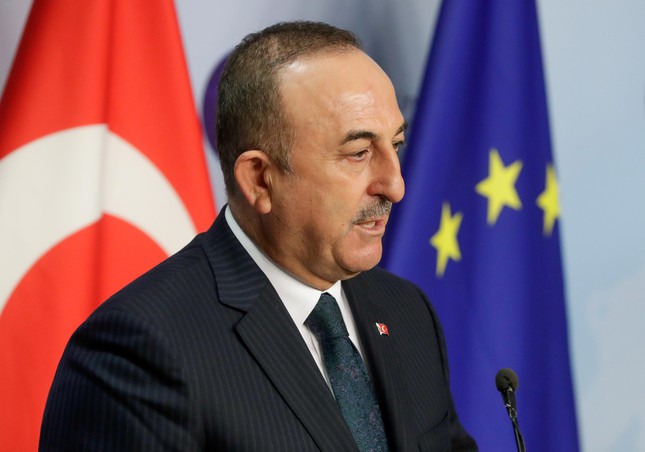 Ngoại trưởng Thổ Nhĩ Kỳ Mevlut Cavusoglu. Ảnh: Reuters